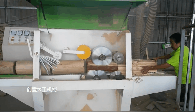 圓木多片鋸運作動態(tài)圖