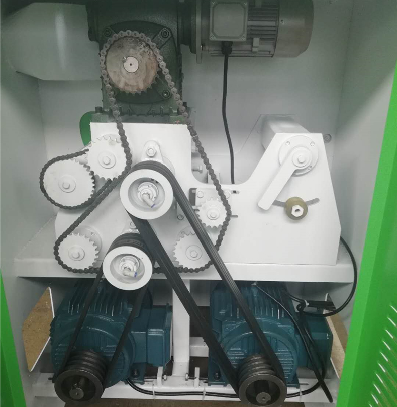 圓木多片鋸高配電機(jī)，進(jìn)口齒輪；電磁功率高